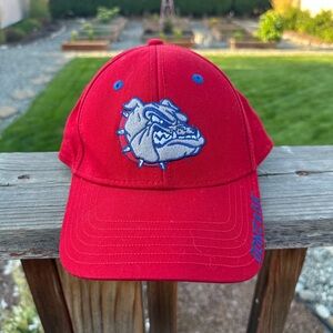 Gonzaga Zags Hat Cap Adjustable Red Bulldog NCAA College Basketball Team